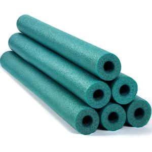Hanaive 6 Pack Pool Foam Noodles Swim Hollow Bright Pool Noodles Bulk Floats Heavy Duty for Swimming Decoration Craft Projects (Green)