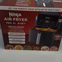 Ninja Air Fryer Pro XL 6-in-1 with 6.5 QT Capacity, Max Crisp, Air Fry, Air Roast, Bake, Reheat, Dehydrate, Max Crisp Technology with 450F, Nonstick Basket & Crisper Plate, Grey, AF181 (6.5 QT MAX, Black)