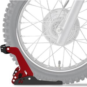 Electric Dirt Bike Wheel Chock MotorcycleTrailer Stand 1800 lb Universal for 8"-21" Ebike for CRF TTR KLX 110 PW CRF KX 50 85 Surron Sur ron Light Bee S/X LBX X260 TTR 125 90 230 Adjustable
