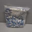 RYSMIYOU Decorative Throw Pillow Covers Set of 2 Blue Pillow Covers 18x18 Inch Couch Pillow Covers for Sofa Living Room Outdoor Throw Pillow Cover Linen Square Floral Flower Farmhouse Pillowcase