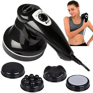 DS SAVORING Body Sculpting Machine for Women - 6-Speed Cellulite Massage & Lymphatic Drainage Device with Lipo Roller, Handheld Home Use for Belly Fat, Stomach, Thighs & Buttocks Sculpting