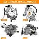 Carburetor Replacement for Kohler Carb CH25 CH730 740 25HP 27HP 24-853-34-S 24-853-162-S 24-853-93-S Carb