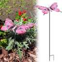 Small Metal Plant Umbrella for Outdoor Bee Garden Decor Umbrella Plants Shade Cover Sunshade Disk Outdoor for Potted Live Decor