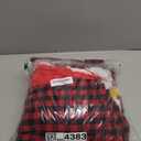 Amazon Essentials Matching Holiday Family Pajama Sets (3-6 Months, Classic Buffalo Check)