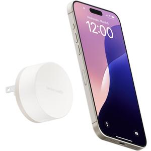 Twelve South PowerBug MagSafe Compatible Qi2 Magnetic Wireless Charger with 35W USB-C Hub Fast Charging for iPhone 17, 16, 15, 14 & More Dune