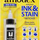 Amodex Ink & Stain Remover Traveler 0.5oz Bottle with Built-in Brush