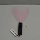 DONNA Hair Spray Face Shield  Professional Salon Hairdressing Shield with Sponge Handle, Face Protector for Hairspray and Styling, Lightweight Reusable Plastic Shield for Makeup and Eyes, Pink