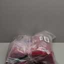 Muddy Mat Pack of 3 Highly Absorbent Microfiber Dog Door Mat and Pet Rug, Non Slip Thick Washable Area Mat Soft Chenille for Kitchen Bathroom Bedroom and Outdoor - Red Small, Medium & Large