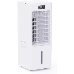 Swamp Cooler, 6L Windowless Portable Air Conditioners, 3-IN-1 Evaporative Air Cooler with Remote, 4 Modes & 3 Speeds, 4 Ice Packs, Auto Oscillating, 12H Timer, Quiet Cooling Fan