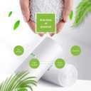 200 Counts 2 Gallon (1.8-2 Gal) Small Trash Bags Garbage Bags by RayPard, fit 1.6,1.8,2,2.2 Gal Waste Basket, 6.5-7 Liter Strong Trash Can Liners for Home Office Kitchen Bathroom Bedroom, Clear