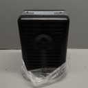 Comfort Zone Electric Portable Milkhouse Style Utility Space Heater with Adjustable Thermostat, Overheat Protection, and Safety Tip-Over Switch, Ideal for Garage or Greenhouse, 1,500W, CZ798BK (Black)