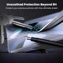 Nillkin 2 Pack Military-Grade 9H+ Tempered Glass for Samsung Galaxy S25 Ultra - Full Screen Protection, Fingerprint Ready, Anti-Glare Set - Bubble-Free Easy Install