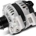 OTO-K Alternator Compatible with 2009-2017 Chevy Traverse,2007-2017 GMC Acadia,2008-2017 Buick Enclave,2007-2010 Saturn Outlook,3.6L V6,170A 12V 6-Groove Pulley,Replaces#23105717 25815839 11252N