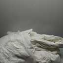 Goose Feather Down Fiber Comforter King Size - 100% Organic Cotton Shell All Season Duvet Insert, Medium Warmth Hotel Luxury Bedding Comforter(106x90 Inch, White) (Year-round)