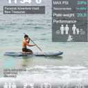11' x 34" Extra Long Extra Wide Inflatable Stand Up Paddle Board SUP Kit Item Highlights