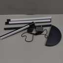 luckystyle Smart RGB+IC Corner Floor Lamp,Bright LED Tall Modern Floor Lamp with APP and Remote,Ambient Lighting Color Changing Standing Lamps with Music Mode and Timing for Living Room,Bedroom,Party (Black)