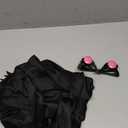 Lomesion Grim Reaper Halloween Costume with Glowing Red Eyes for Kids, Scythe Included (Unisize)