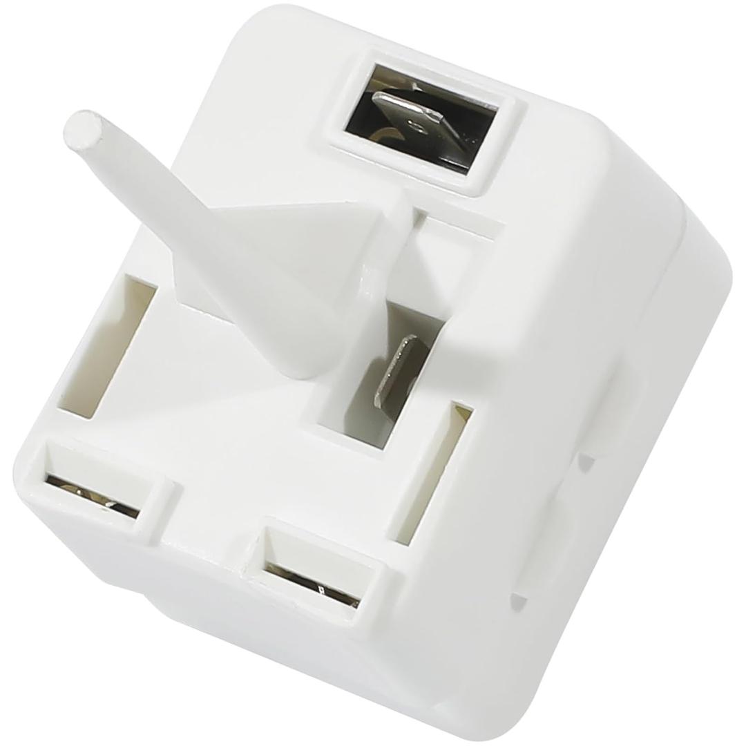 WR07X10131 Refrigerator Compressor Start Relay Compatible with GE Hotpoint A3316ABSFRBB CFE28TSHESS, Replace WR09X10124 AP4538934 1812123 AH2577842 EA2577842 PS2577842 WR08X10074 WR08X10089