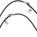 TRQ Brake Hose Set Compatible with 2010-2016 Buick LaCrosse 2014-2017 Regal