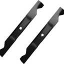 46" Deck Replacement Lawn Mower High Lift Blades for 532405380 405380 403107 532403107 575937901 - Compatible with Husqvarna 2246LS YTH22V46 YTH20K46 Craftsman YT3000 Lawn Tractor - 2 Pack