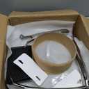 Frying Pans Nonstick Set with Lid,Hybrid Non Stick 5 Quart Saute pan,10 inch Skillet,8 inch Skillet PFOA Free Cookware,Stainless Steel skillet,Deep Braiser,Dishwasher Safe,Works on All Cooktops