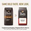 Peet's Coffee, Dark Roast Whole Bean Coffee, 100% Arabica Coffee - French Roast 18 Ounce Bag (EXP 05/25/26)