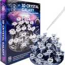 The Young Scientists Club 3D Crystal Galaxy, Grow Crystal Sculptures, Crystal Growing Kit for Kids Science Experiments Gifts for Boys & Girls, STEM Kits for Kids, STEM Toys, 8 Year Old Boy Gift