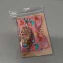 Lionheart glory Dog Bow Collar Easter Day Dog Collar for Small Dogs, Easter Chickens Colorful Dog Collars with Bowtie Spring Pink Collars Pet Collar Bows