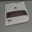 Colorfulkoala Women's Dreamlux Crossover Flare Leggings High Waisted Tummy Control Wide Leg Yoga Pants 29.5" / 31.5" Inseam (Brown, S)