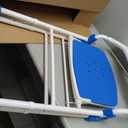 Folding Shower Chair for Elderly and Disabled, Shower Chair for Inside Shower, Foldable Bath Chair for Seniors, Travel Portable Collapsible Shower Seats for Adults