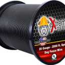Universally Compatible Heavy Duty Electric Dog Fence Boundary Wire for All Models of Electric Fence for Dogs and Puppies or Cat Inground Pet Fence Systems - 2000' Heavy Duty
