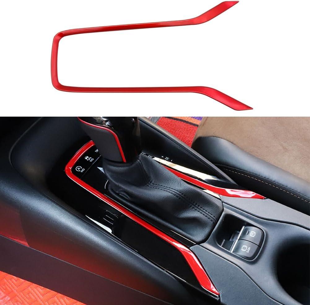 AOKIO Compatible with 2020 2021 2022 2023 2024 2025 Toyota Corolla Accessories Center Console Gear Shift Panel Cover Trim for Toyota Corolla Cross Accessories (Not for Manual Transmisson)