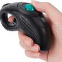 welspo Wireless USB Handheld Finger Trackball Mouse with Laser Pointer