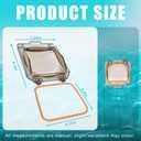 SPX1600D Pool Pump Strainer Cover Lid Compatible with Hayward Super Pump SP1600x5 SP1605x7 SP1607x10 SP1608X10 SP1610X15 SP2610X15XE SP2615X20XE W3SP2607X10A, Cover Lid Replacement with O-Ring