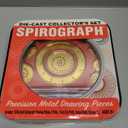 Spirograph Die-Cast Collectors Set  Special Edition, Arts and Crafts, Kids Toys, Art Supplies, Craft Supplies, Drawing Kit, Spiral Art, Metal Gear Design Kit, Pens, Design Sheet Included, Ages 8+