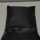 Outdoor 2-Seater Loveseat Cover,Patio Sofa Covers Fits up to 58W x 32.5D x 31H Inches,100% Waterproof Heavy Duty Patio Furniture Covers,Black