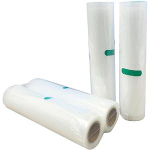 Kursinna Vacuum Sealer Bags, 2rolls 10" x 16.4' Commercial Grade BPA Free Bag Rolls, BPA-Free PA+PE Composite Material