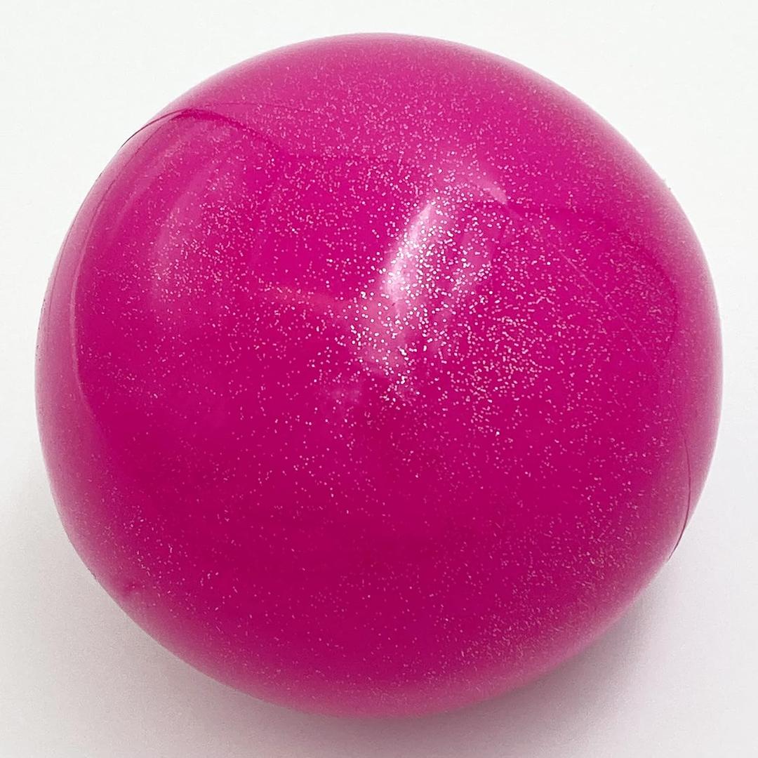 LeStage Rhythmic Gymnastic Ball 18cm (7.1") Diameter for Dance Practice, Performance, Exercise, Training - 400g Weight - Pink