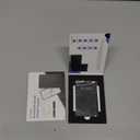 Thin Wallet Tracker Card, Wallet Finder, Smart Bluetooth Locator for Phone, Luggage Tags, Passport, IP67 Waterproof with Built-in 3 Year Battery, iOS Android Compatible,Black