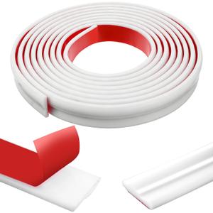 20Ft Molding Trims Peel and Stick Chair Rail Moulding for Wall Self Adhesives Flexible Border Trims for Wall Corner Protector Mirror Frame Door and Window Decoration
