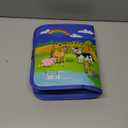 GOLIYEAN Montessori Busy Book for Toddlers 1-3, Busy Board Montessori Toys for 1 Year Old Boy Birthday Gifts, Educational Learning Sensory Activity Books, Quiet Book Travel Toys for Airplane Car