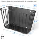 Rabbit Hay Feeder - Guinea Pig Hay Feeder - X-Large Metal Frame Bunny Hay Holder, 9.7x4.7x6.6 inch Guinea Pig Hay Holder for Bunny, Guinea Pigs, Chinchillas, Small Animals (2 Pack)
