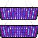 Grow Light for Indoor Plants - SERWING 200W LED Grow Light Full Spectrum, Plant Growing Lamp for Indoor Cultivation, Greenhouse, Grow Tent, Hydroponics (Full Spectrum)