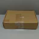 Handepo 48 Pack Flameless Taper Candles Realistic with Yellow Flickering Candlelights Plastic 11 Inch Last Long Battery Operated Window Candlestick for Halloween Christmas(Purple)