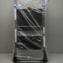 COSCO 2-Step Household Folding Steel Step Stool (Black)