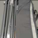 Baby Changing Table Portable Folding Diaper Changing Station with Wheels, Adjustable Height Mobile Nursery Organizer with Safety Belt and Large Storage Racks for Newborn Baby and Infant, Gray (Grey)