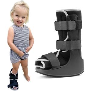 MARS WELLNESS Pediatric Walking Boot For Kids - Sprained Ankle Pediatric Ankle Brace - Kids Walking Boot - XL - Fits Children Ages 6.5-8 Years Old (X-Large (Pack of 1))