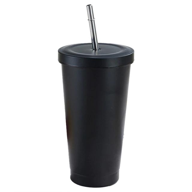 24 fl. oz Mermaid tumbler soft touch finish Black