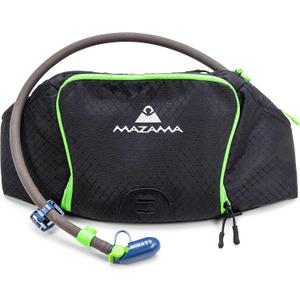 Rimrock Lumbar Hydration Hip Pack with 1.8L Intake ICE Insulated Water Reservoir, Fanny Pack Waist Bag Hiking Walking Running Jogging Camping. Men/Women Large Pack Design