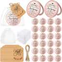 Soaoo 24 Set Inspirational Compact Mirror Sometimes You Forget Your Awesome Gifts Bulk for Women Appreciation Pocket Compact Mirrors for Christmas Employee Coworker Wedding Bridal Shower Gift